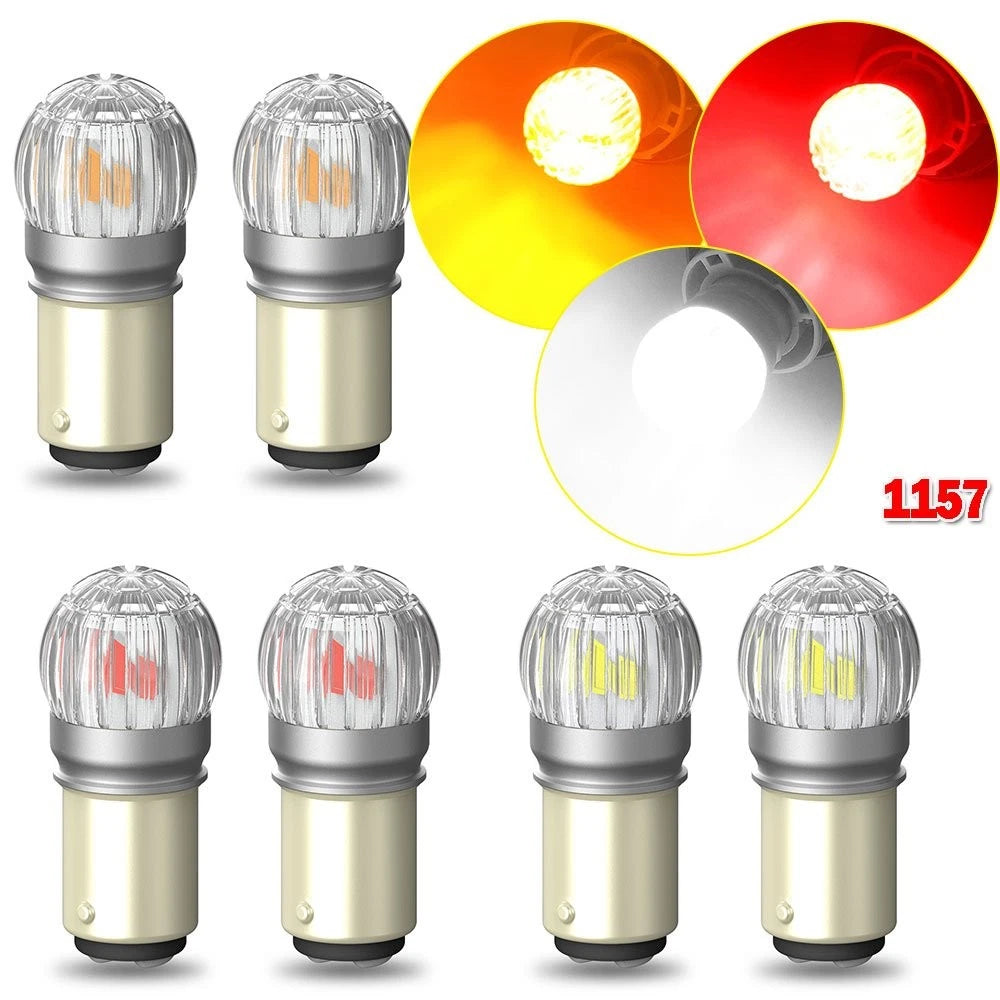2X LED Tail Brake Stop Light Bulb for Car Truck (1157 Bay15d)