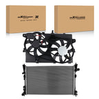 Cooling Fan and Radiator Kit for Ford Edge Lincoln MKX (2007-2015)