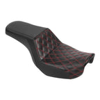 Driver Passenger Seat for Harley Dyna Fat Bob Wide Glide (2006-2017)