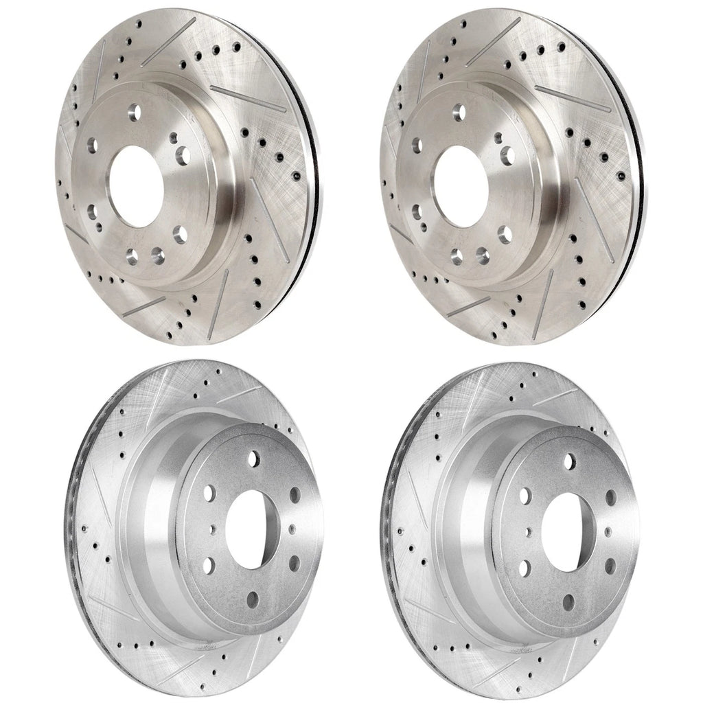 Set of 4 Brake Disc Rotors for Chevy Yukon Suburban Tahoe GMC XL