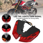 Tail Lights Turn Signal for Ducati Hypermotard 821 939 950 SP (2012–2021) Red T9