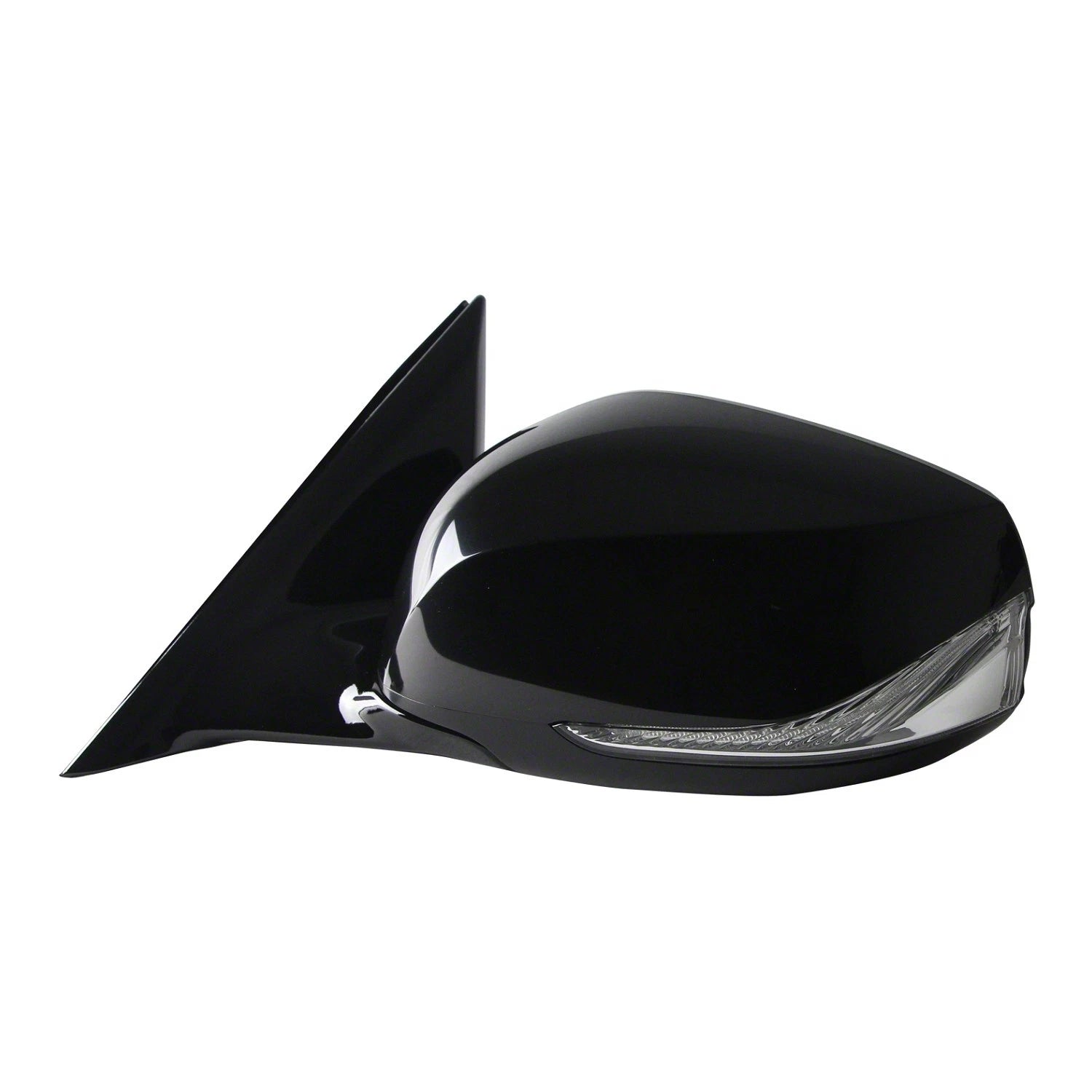 Replacement Ready to Paint Driver Side Power Door Mirror w/o Around View Monitor