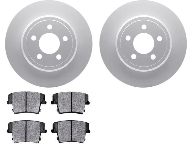 Rear Brake Pad and Rotor Kit for Mazda 3 (2019–2024) WC335CV