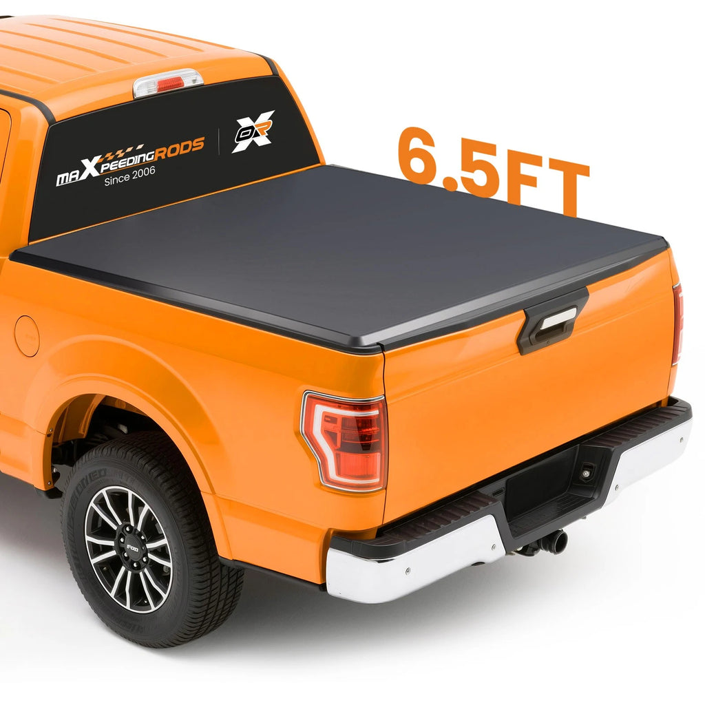 6.5ft Roll-Up Tonneau Cover for Dodge Dakota (1997-2004) with LED Lamp