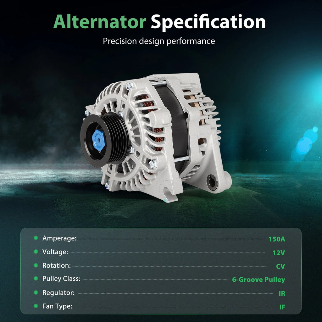 150A Alternator for Ford Transit-150 (2015–2019) 3.5L V6