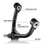 Front Upper Control Arm 2-4" Lift for Chevy GMC Sierra 2500HD 3500HD (2011–2022)
