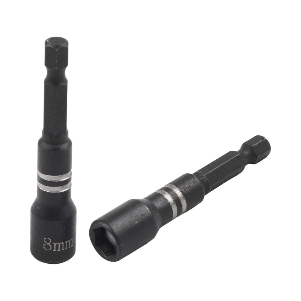 10PCS 8mm Magnetic Hex Socket Adapter for Electric Screwdrivers (2010–2023)