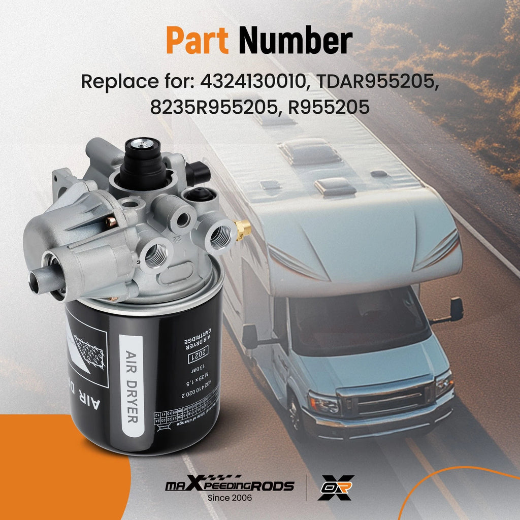 12V Air Dryer Assembly for 1200 Series (955205, 4324130010)