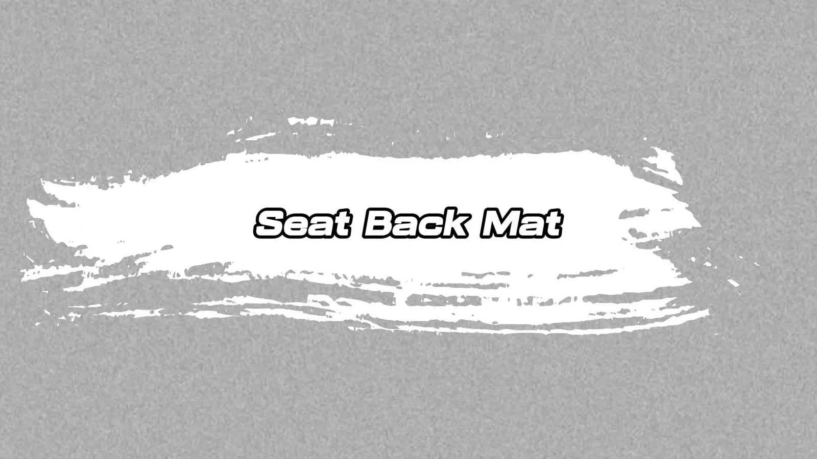 Rear Seat Back Mat for Ford Bronco Sport (2021–2024) M1PZ7860032AA