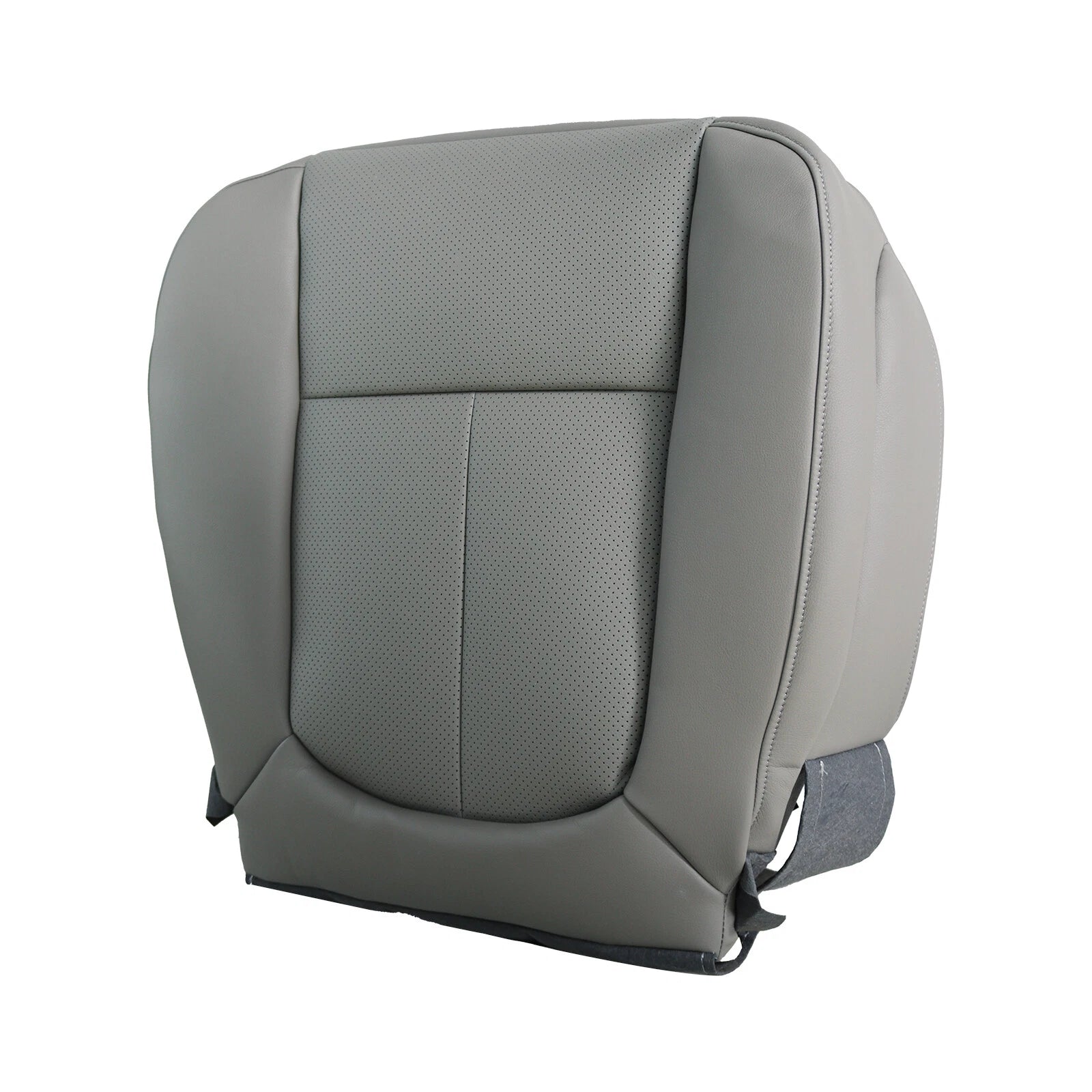 Perforated Seat Cover Set for Ford F250 F350 F450 F550 (2011–2016) Gray