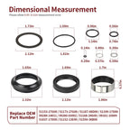 Fork Bushing Dust & Oil Seals for Suzuki GSXR600 GSXR750 (2004–2005)