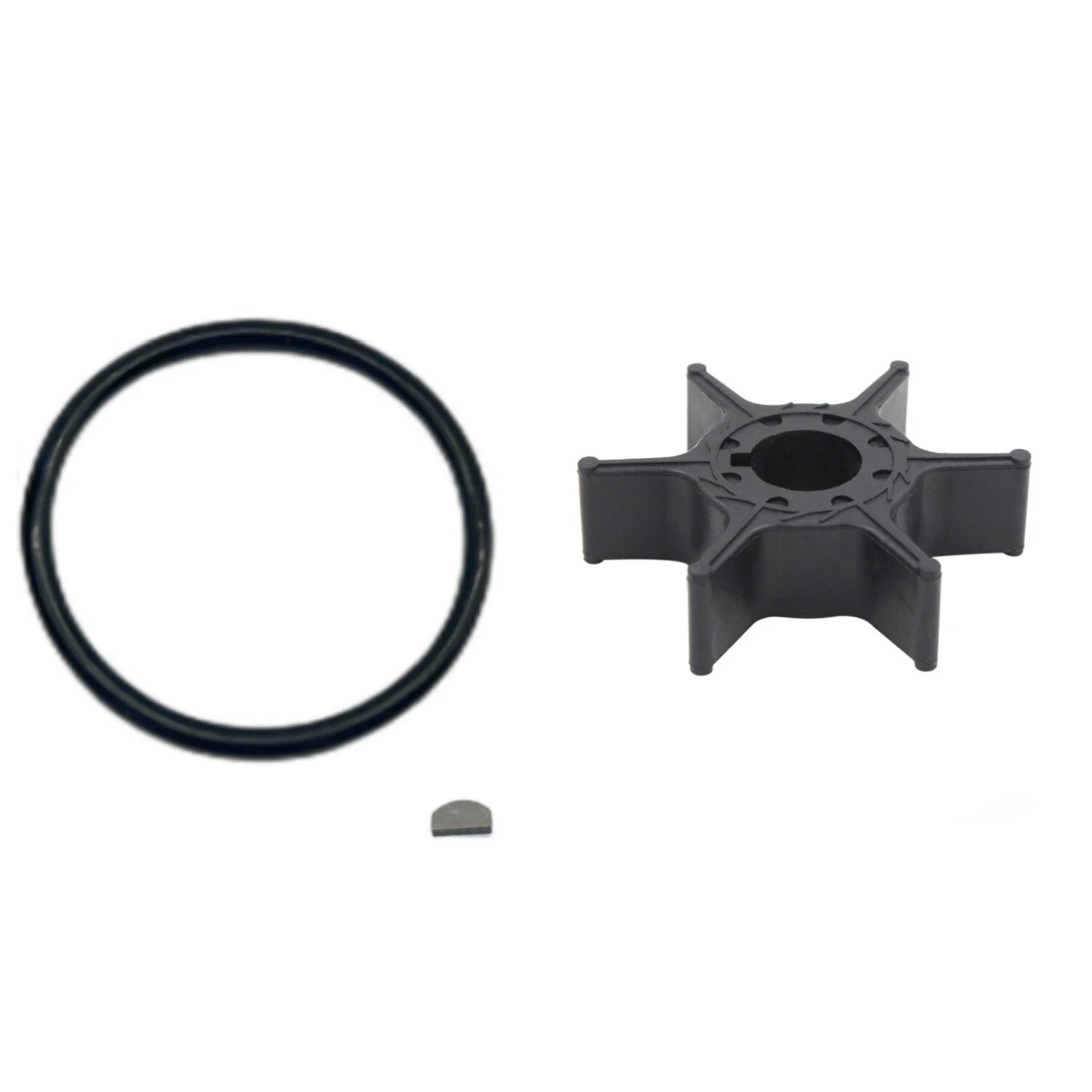 Water Pump Impeller Kit for Yamaha Outboard 9.9 15 HP (2-Stroke) (63V-W0078-00)