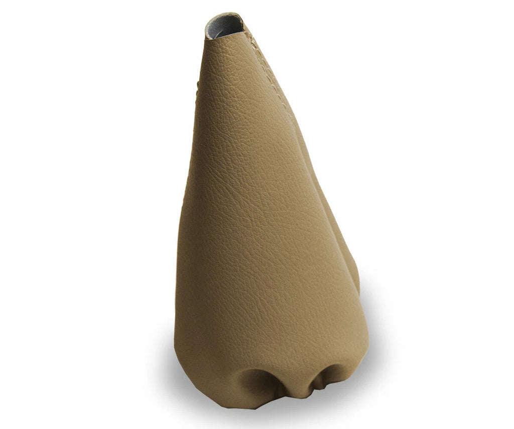 Leather Manual Shift Boot Cover for Volkswagen Cabrio (1996–2002) Beige