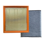 Set of 2 Carbon Cabin Air Filters for Ford F-150 (2015–2022) V8 5.0L
