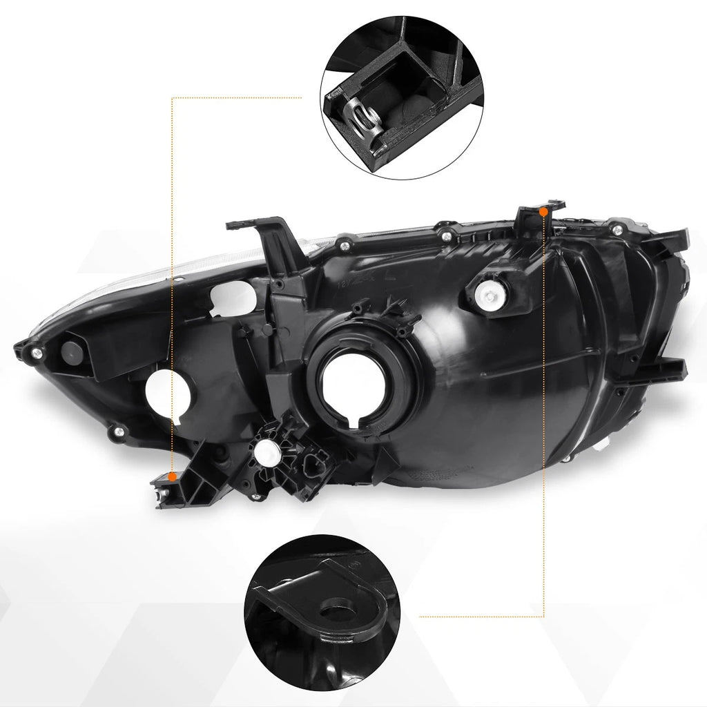 Factory Style Headlight Set for Ford E150/250 E350/450 (2008–2021)