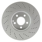 Hella 322mm Drilled Disc Brake Rotor for Mercedes C207 R172 W204 W212