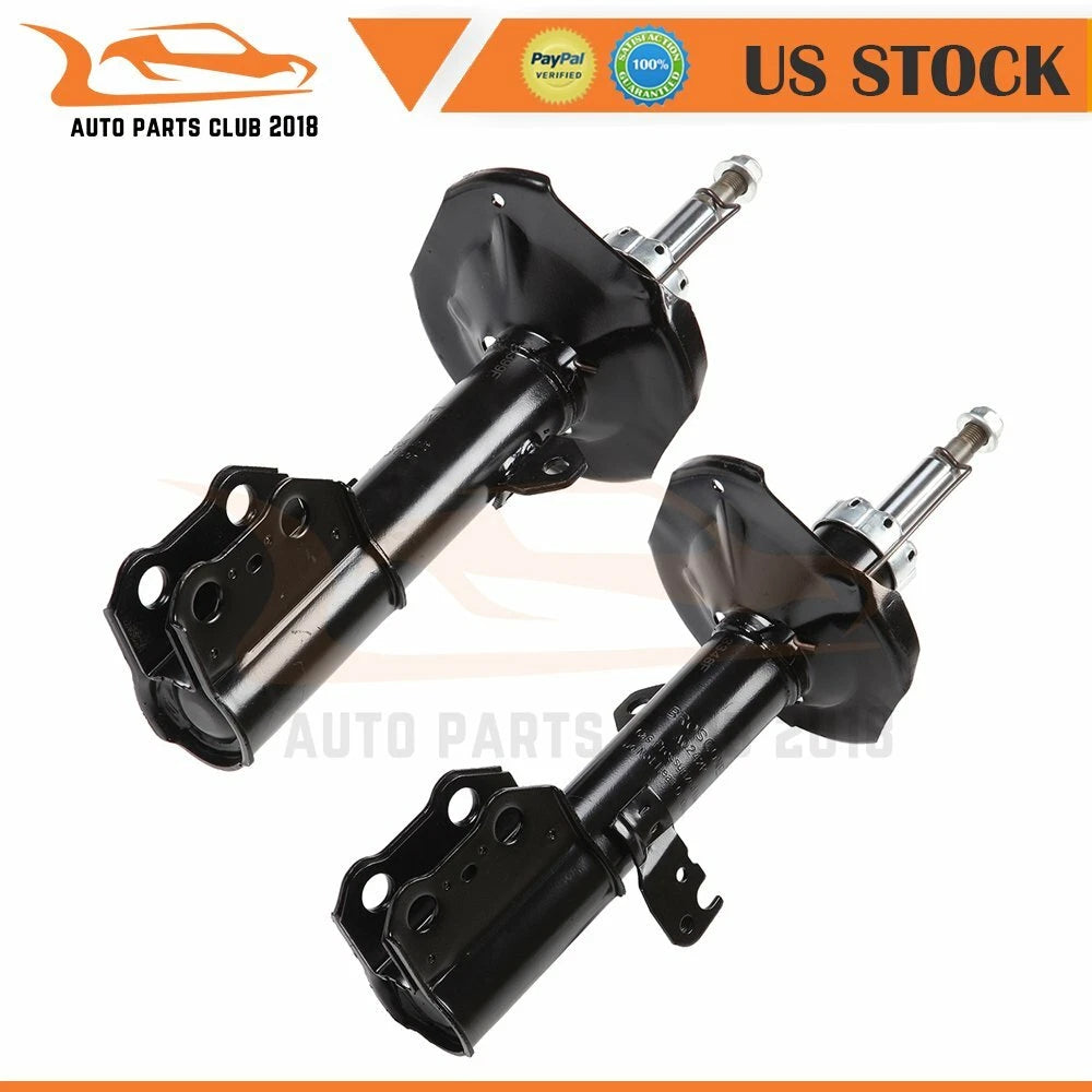 2 Front Gas Shock Struts for Pontiac Vibe & Toyota Matrix (2003–2008)