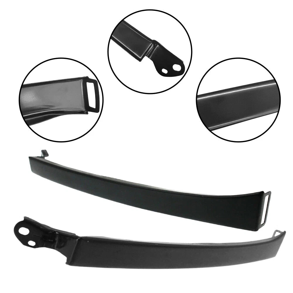 Set of 2 Front Bumper Grille Filler Headlight Trim for Toyota 4Runner (2003–2005)