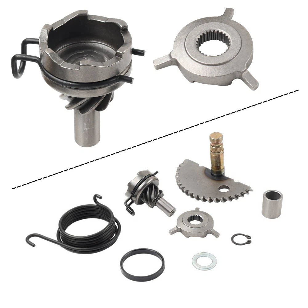 Kick Start Kit for GY6 50CC 139QMB Scooter ATV (Complete Gear Shaft Spring Pinion)
