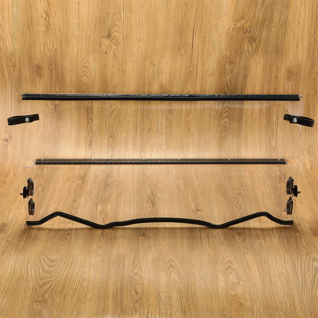 Folding Front Windshield Clear for Kawasaki Teryx 800/Teryx4 (2016–2024)