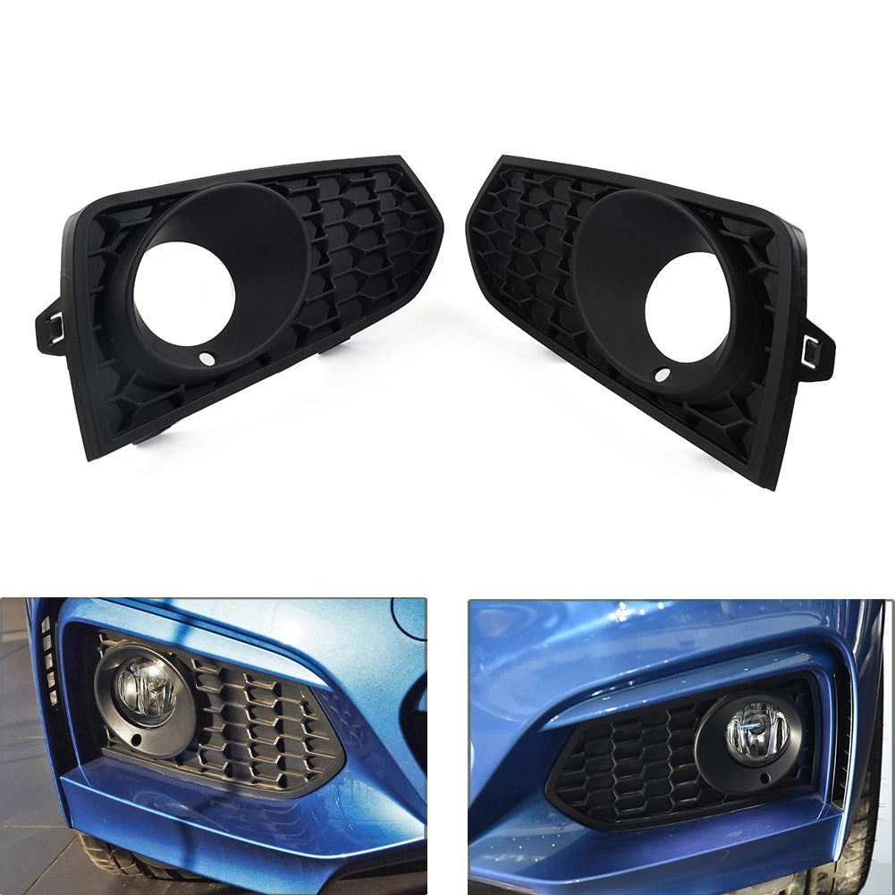 2X Closed Mesh Front Bumper Fog Light Grille for BMW 2 Series F22 F23