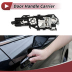 Front Left Door Handle Carrier for Volkswagen CC (2009–2017) No. 3C8837885 Black