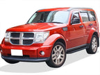 iBoard Black Running Boards for Dodge Nitro (2007-2012)