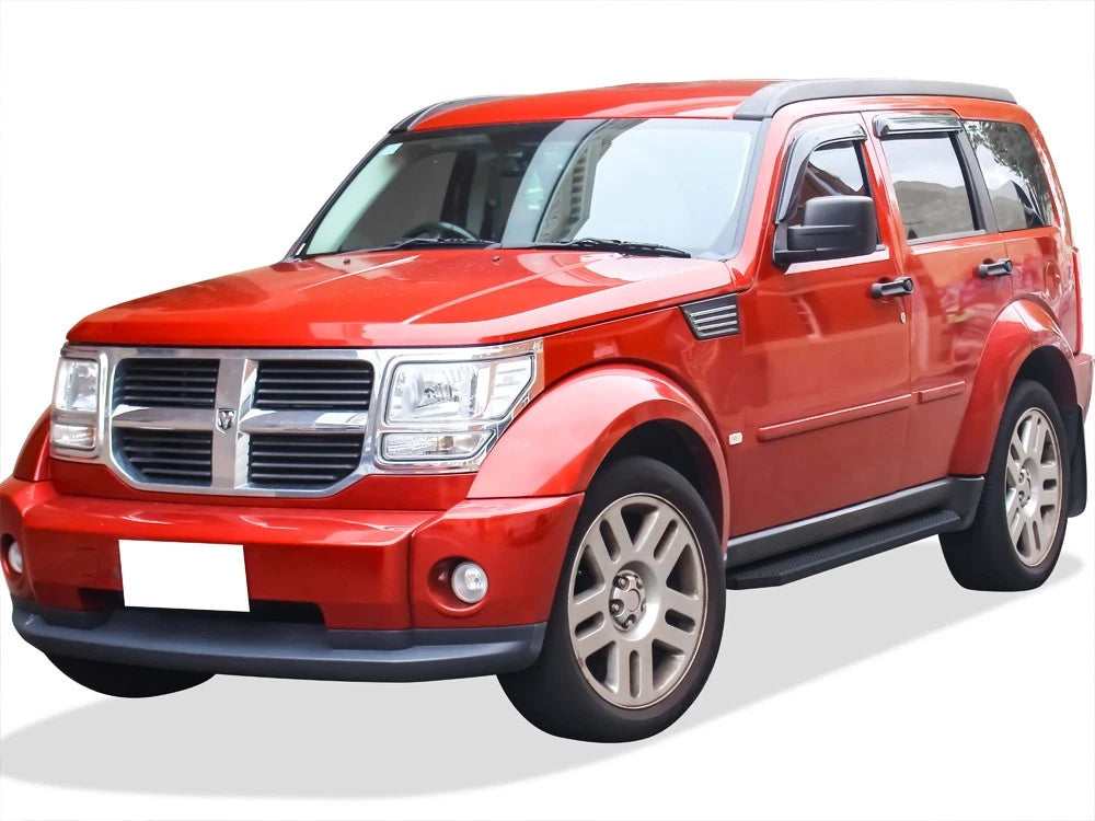 iBoard Black Running Boards for Dodge Nitro (2007-2012)