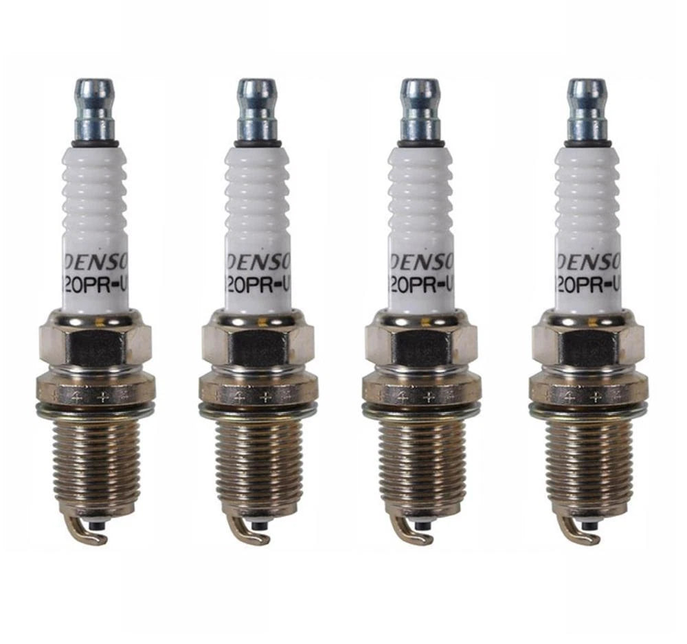 Set of 4 Denso U-Groove Spark Plugs (Gap 0.044) for