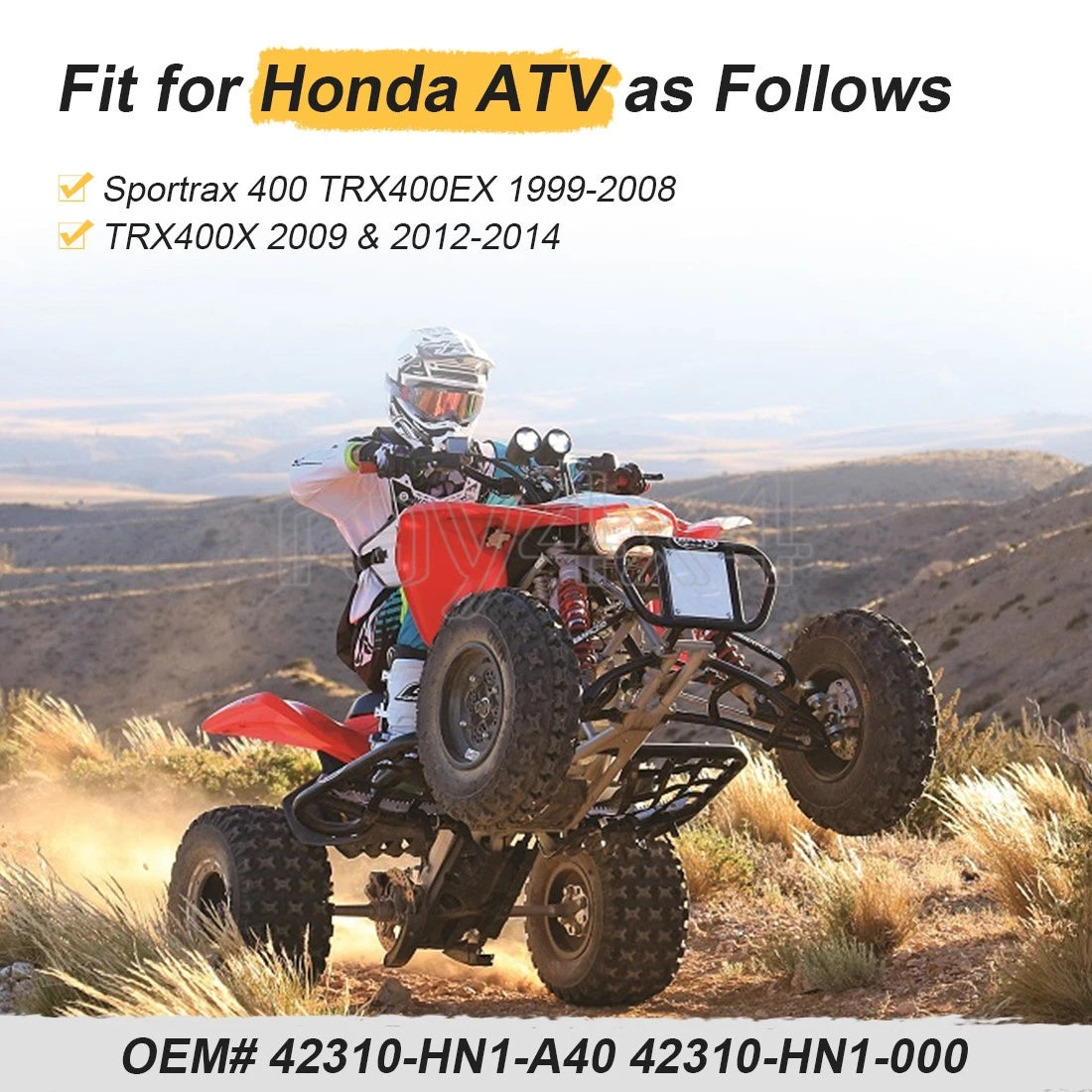 Rear Axle Shaft for Honda Sportrax TRX400X (1999–2014) 42310-HN1-A40