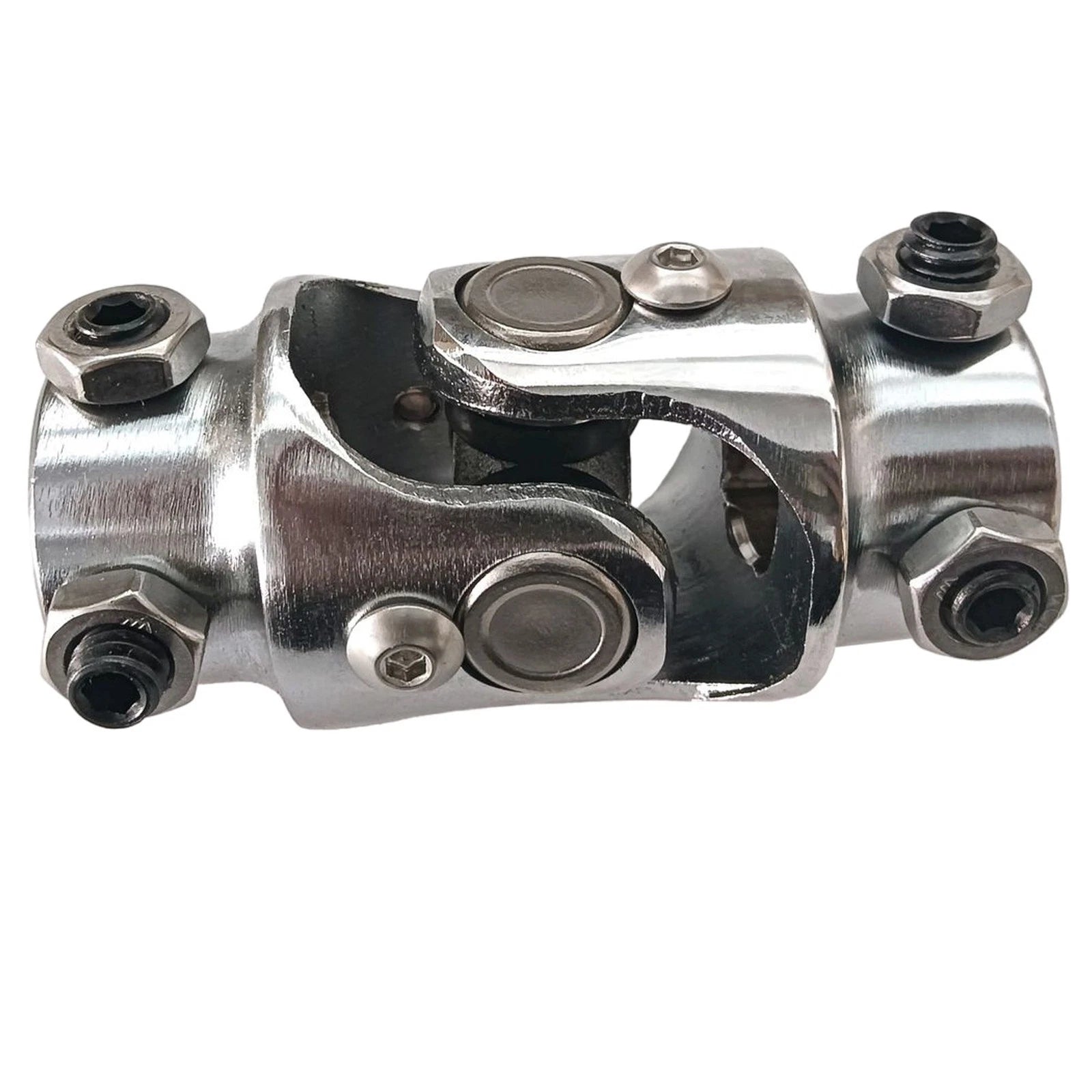 Chrome Universal Steering Shaft U Joint for Make Model 