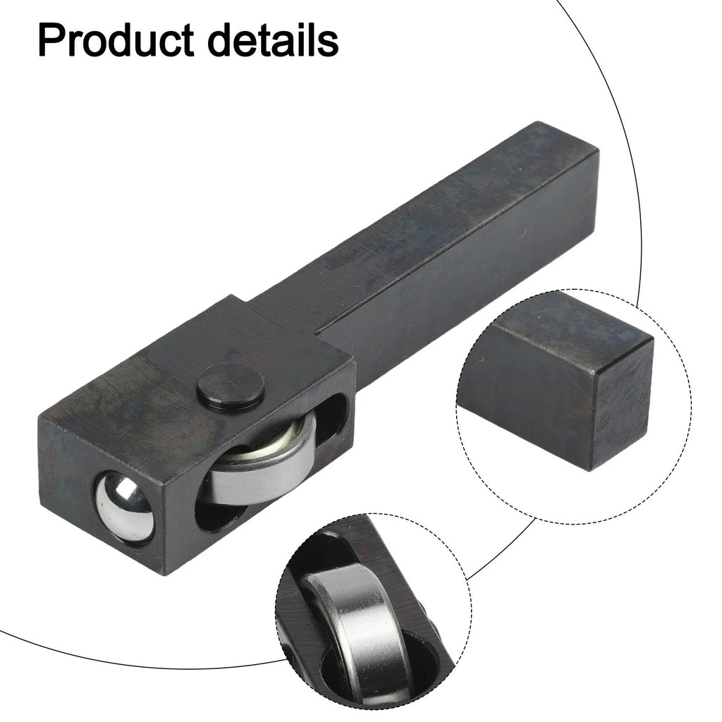 Lathe Roller Polishing Tool for Metalwork with Steel Balls