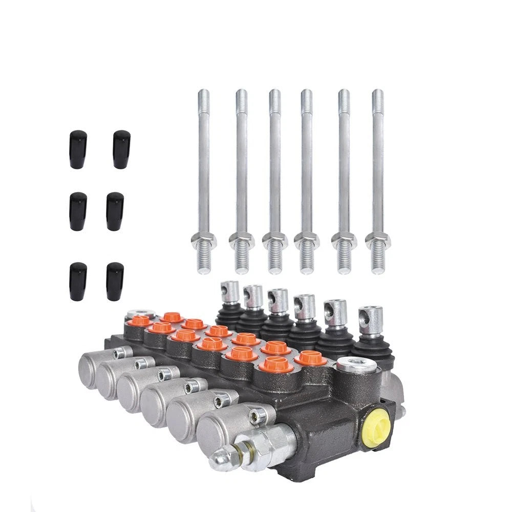Hydraulic Control Valve for Double Acting Applications (6 Spool, 13 GPM)