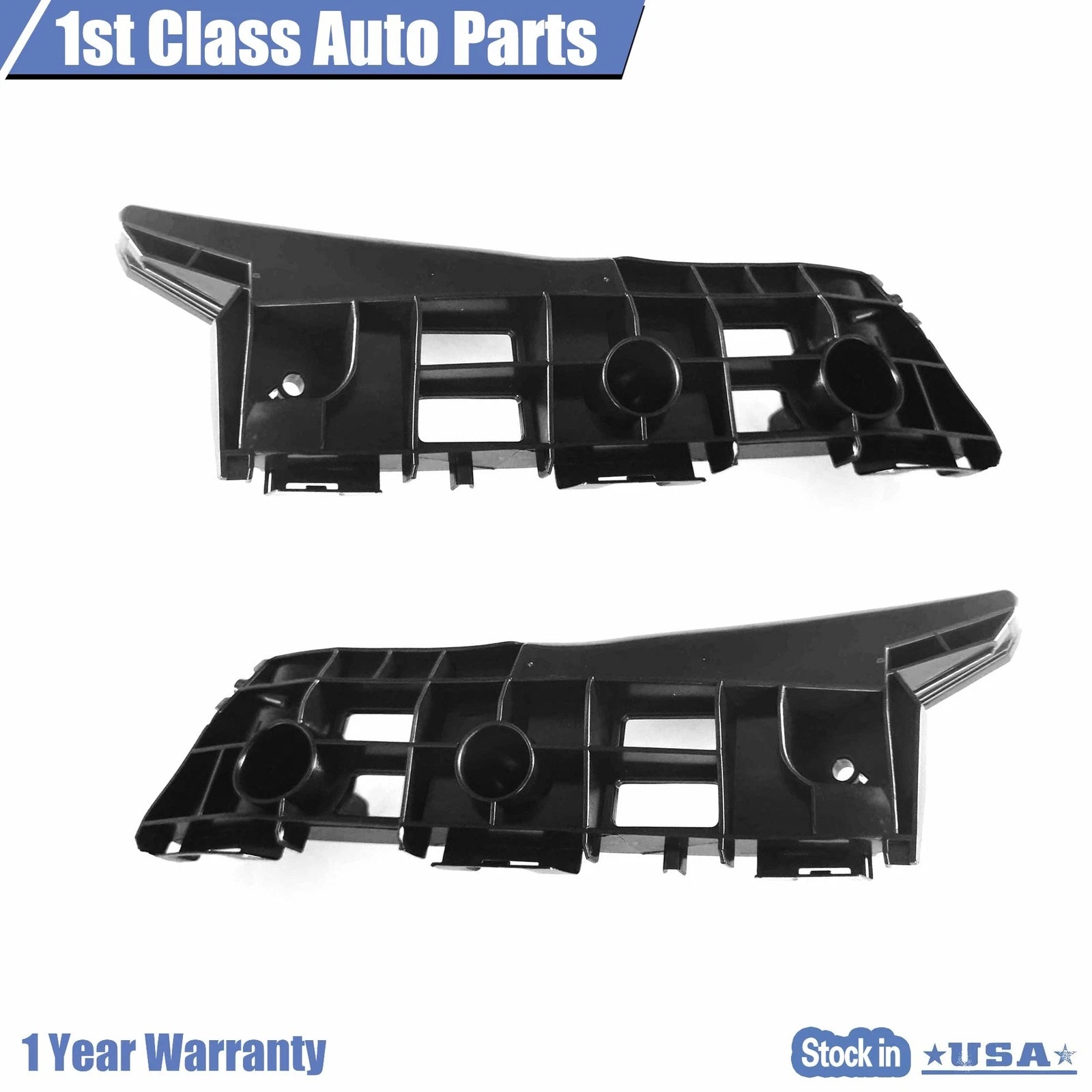 2X Front Bumper Retainer Brackets for Toyota Prius (2010–2015)