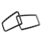 2Pcs Carbon Fiber Look Air Vent Outlet Cover for BMW 3 Series E90 E92 E93 (2005–2012)