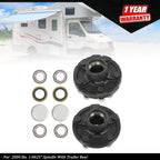 Set of 2 Trailer Hub Kits for 2000 lbs Spindle (5 on 4.5")