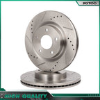 Vented Front Brake Rotors for Nissan Altima (2013) - Drilled & Slotted