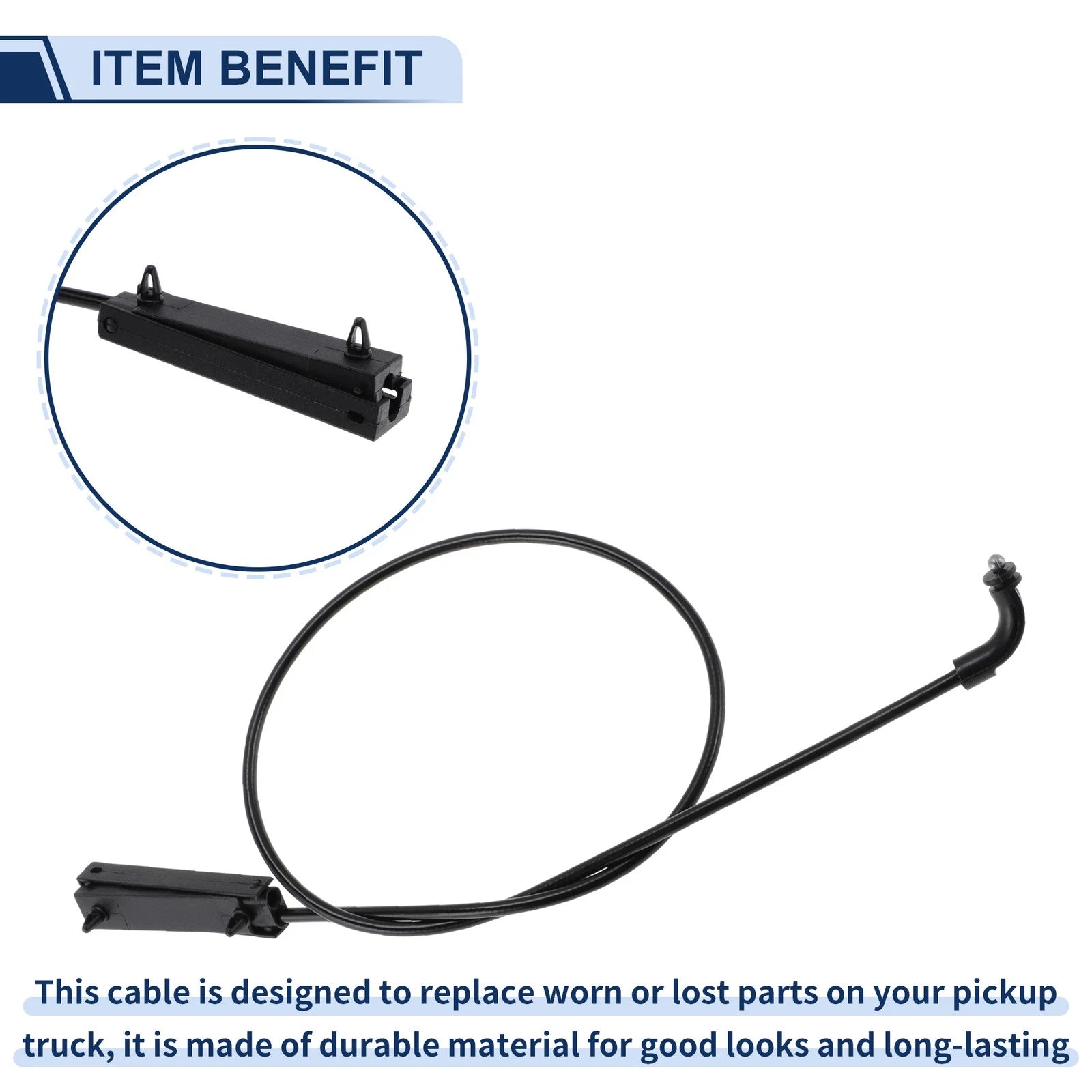 Hood Latch Release Cable for BMW 1 Series E82 E87 (2002–2007) No. 51237060551