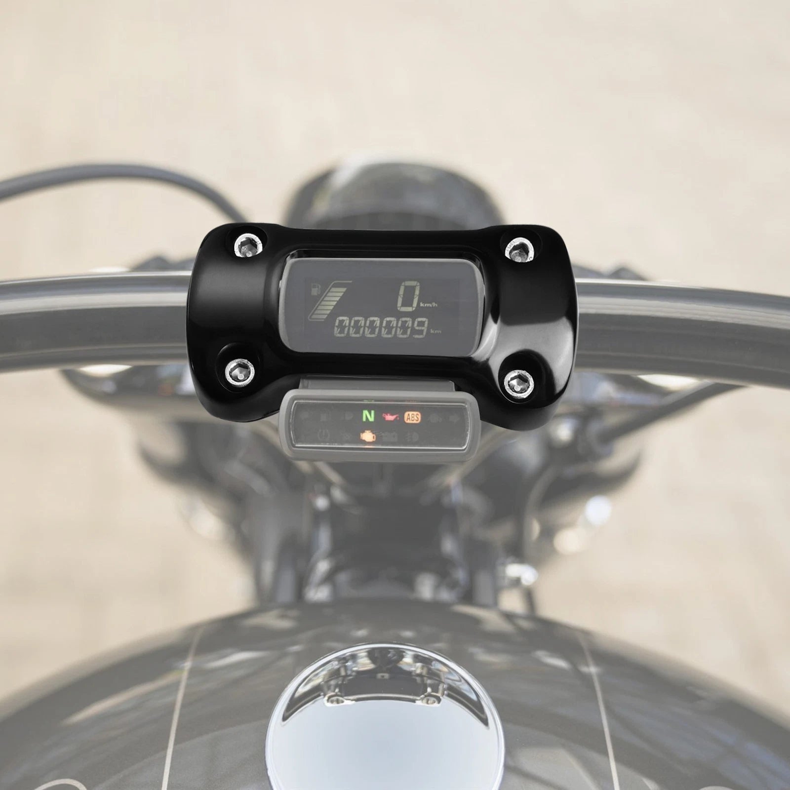 1.25" Bar 4" Handlebar Riser Clamp for Harley FXBB FXBR FXBRS FXDRS (2018–2024)