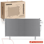 A/C Condenser with Bracket for Nissan Pathfinder INFINITI QX4 (1998–2000)