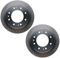 Set of 2 Front Disc Brake Rotors for Chevy GMC Silverado Sierra 3500HD (2011–2019)