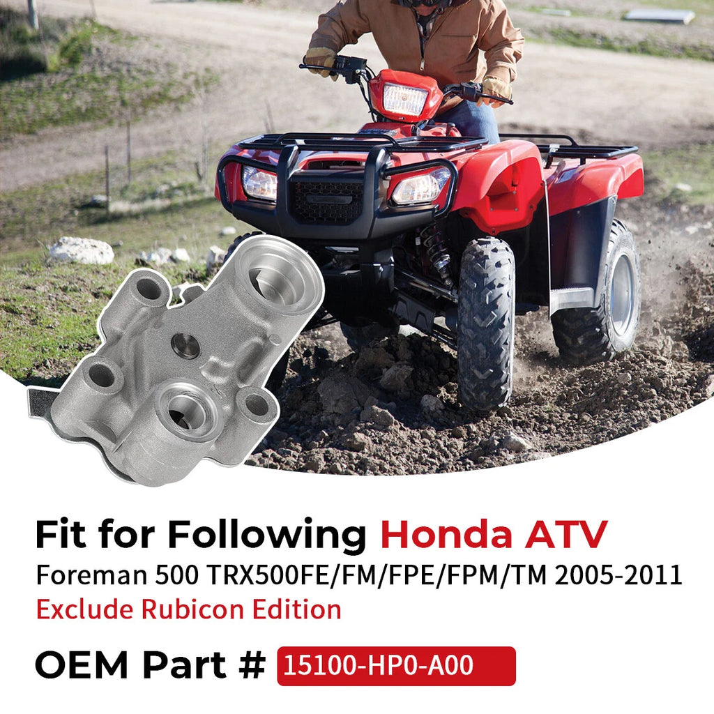 Oil Pump Assembly for Honda TRX500 FourTrax Foreman 4x4 (2005–2011) 15100-HP0-A00