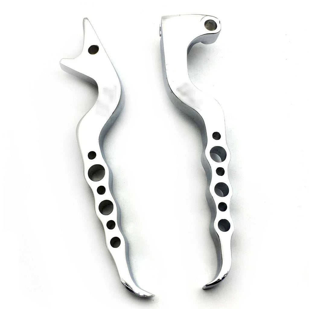 Chrome Hand Brake Clutch Levers for Yamaha YZF R1 (1998–2003)