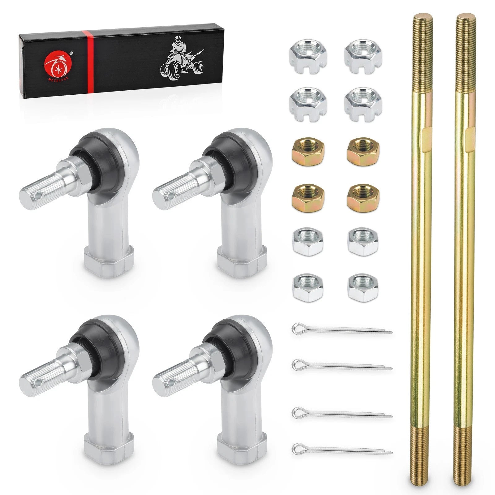 Tie Rod End Kit for Honda Rancher 420 2x4 TRX420TE TRX420TM (2007–2013)