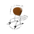Sissy Bar Luggage Rack & Spools Kit for Indian Challenger (2021–2025)