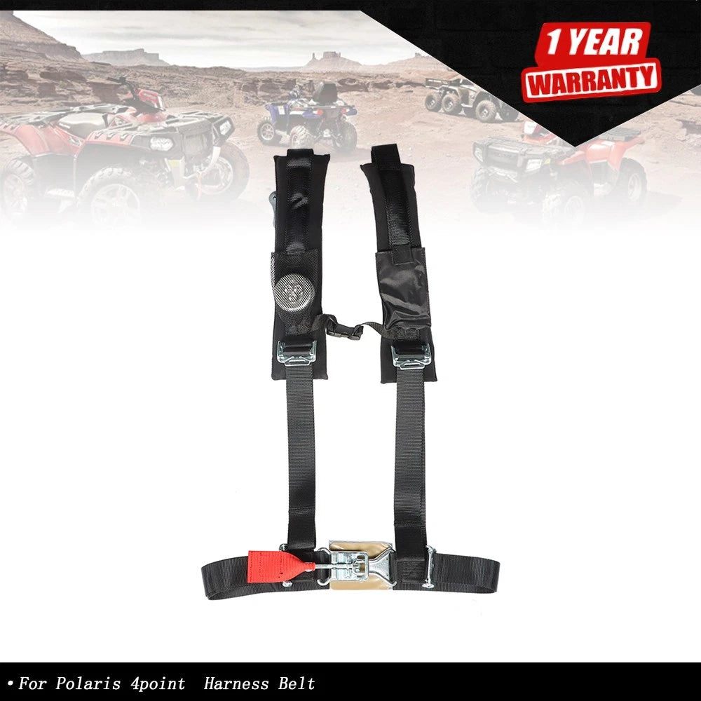 4-Point Harness Belt Seatbelt for Polaris ATV UTV