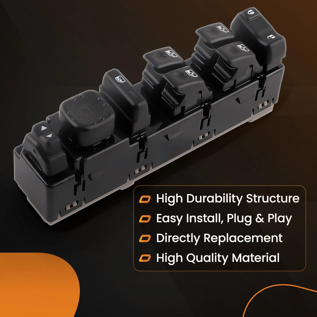 Front Left Master Power Window Control Switch for Hummer H2 (2003–2007)