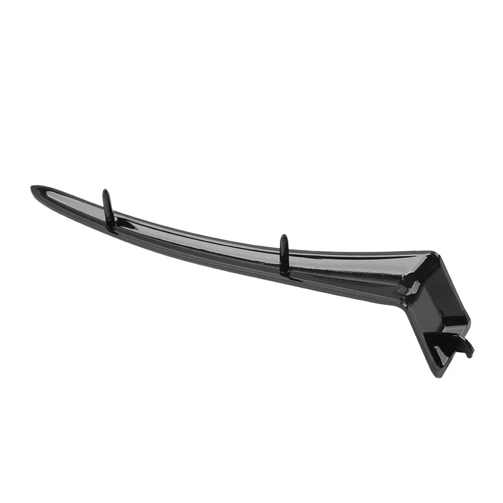 Glossy Black Headlight Cover Trim for Harley Road King (2014-2023)