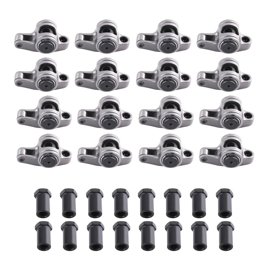 16x Rocker Arms 1.5 Ratio for Chevy SBC V8 (1955–1986) 3/8" Stud