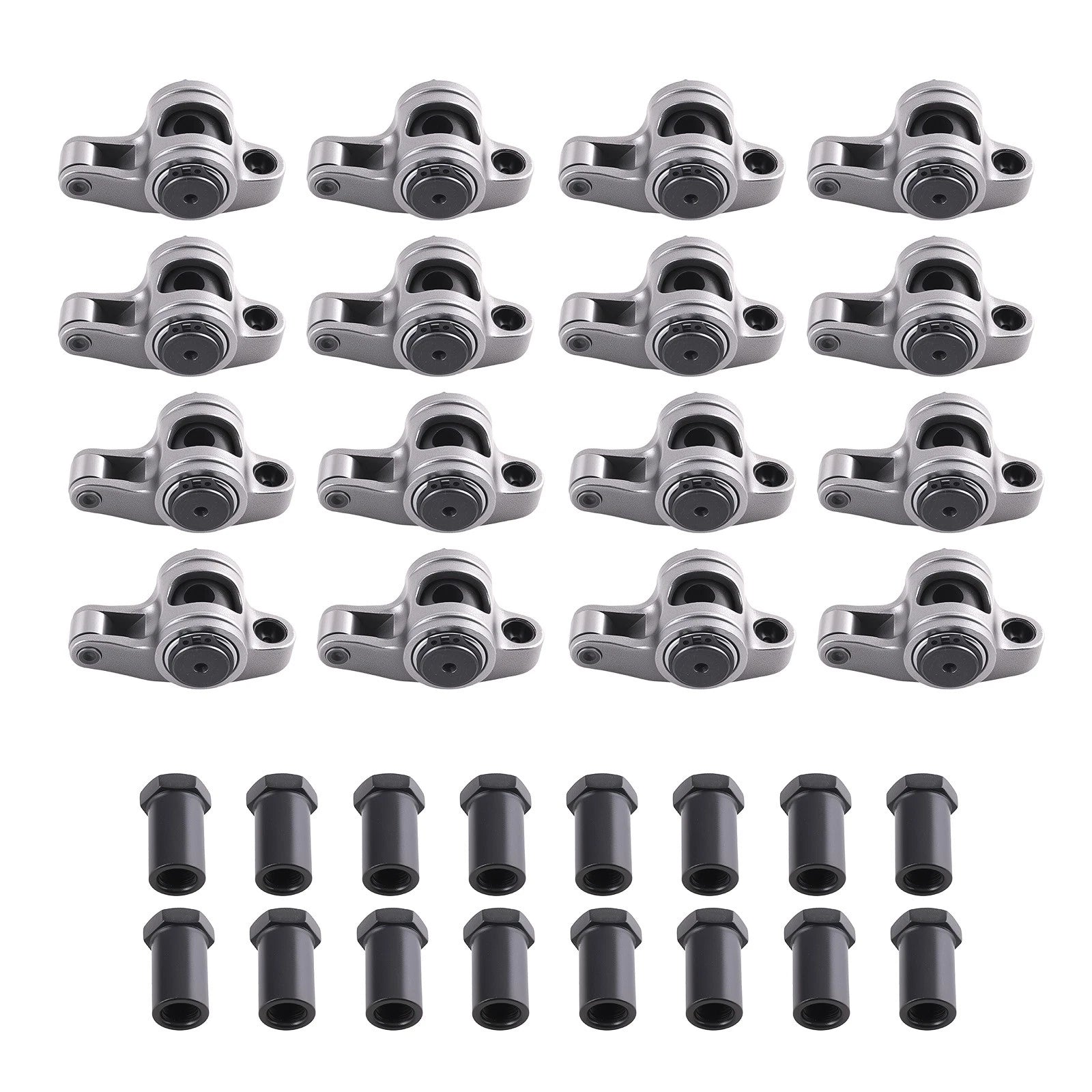 16x Rocker Arms 1.5 Ratio for Chevy SBC V8 (1955–1986) 3/8" Stud